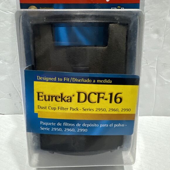 Eureka Vacuum DCF-16 Dust Cup Filter Series 2950, 2960, 2990 H14016 - NEW/SEALED - Picture 5 of 6